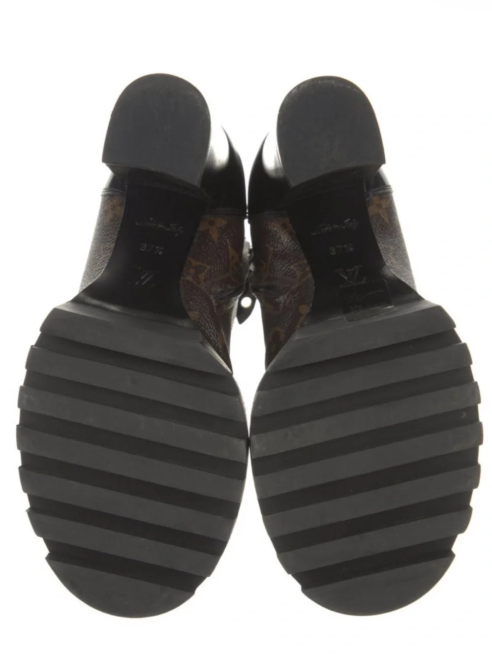 Louis Vuitton Monogram Combat Boots